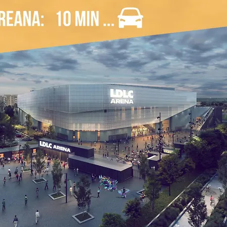 Апартаменты Arty - Eurexpo - Clim - Parking Box Prive - Balcon - Sauna En Option Сен-Приест