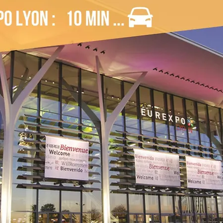 Arty - Eurexpo - Clim - Parking Box Prive - Balcon - Sauna En Option Апартаменты